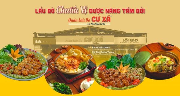 Lẩu bò Cư Xá - Quán lẩu bò ngon chuẩn vị Đà Lạt