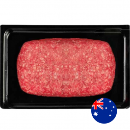 Thịt bò ăn cỏ Úc xay đông lạnh Stanbroke, thùng 80 miếng, 300g/miếng