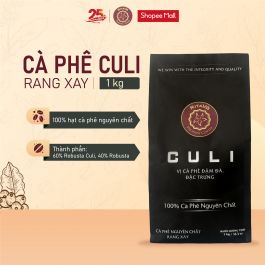 Cà phê nguyên chất rang xay CULI – 1000g
