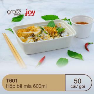 50 nắp nhựa khay 600ml, gói 50 cái