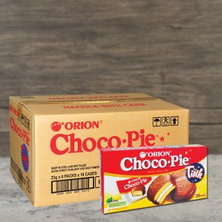 Bánh Chocopie Orion Tình, hộp 20 cái, 33g