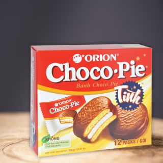 Bánh Chocopie Orion Tình, hộp 12 cái, 33g