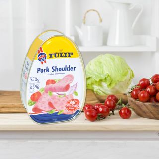 Thịt hộp Tulip Pork Shoul, 340g