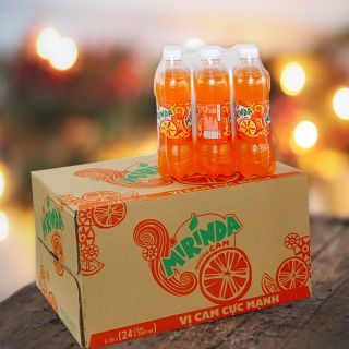 Nước ngọt Mirinda cam, thùng 24 chai, 390ml