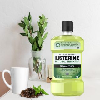 Nước súc miệng Listerine Zero trà xanh tự nhiên, 750ml