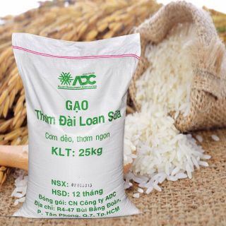 Gạo thơm Đài Loan sữa ADC, 25kg