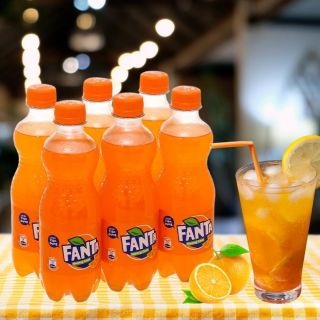 Nước ngọt Fanta cam, lốc 6 chai, 390ml