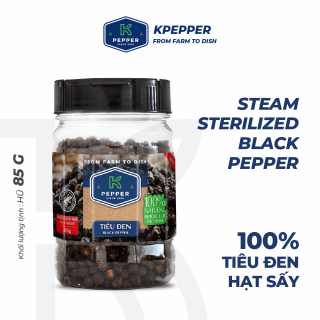 Tiêu đen nguyên hạt K-Pepper, 85g