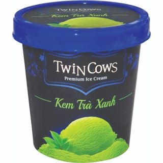 Kem Twin Cows trà xanh Vinamilk, 450ml