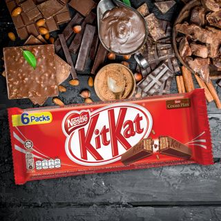 Bánh socola Kitkat Neslte, gói 6 thanh, 17g