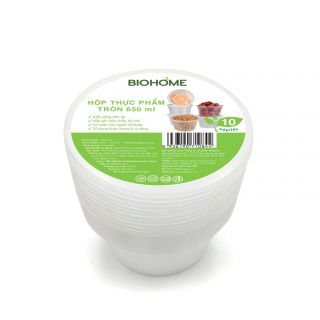 Hộp thực phẩm tròn 650ml