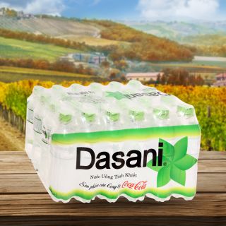 Nước uống đóng chai Dasani, thùng 24 chai, 350ml
