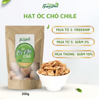 Hạt Óc Chó Chile Túi 200g