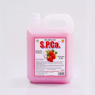 Sữa rửa tay S.P.Ca - Hương Dâu 5 lít