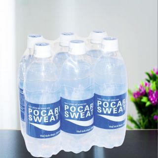 Nước khoáng Pocari Sweat, lốc 6 chai, 500ml