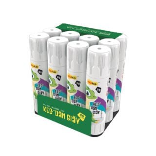 Keo dán giấy Tắc Kè (keo khô) Thiên Long Colokit G-C011 màu trắng trong suốt, độ kết dính cao, không độc hại