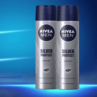 Xịt khử mùi Nivea Men phân tử bạc, 150ml