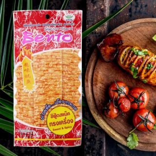 Snack mực Bento cay ngọt, lốc 12 gói, 5g