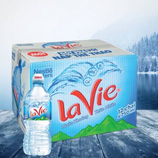 Nước khoáng Lavie Sport, thùng 12 chai, 750ml 