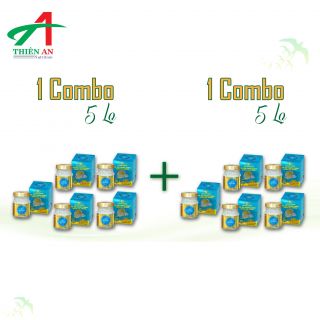 [COMBO 5 TẶNG 5] Sago Nest Yến Chưng Canxi Đường Ăn Kiêng 70ml - COMBO 5 Lọ