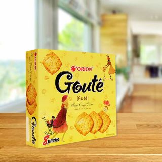 Bánh quy Goute Orion, hộp 8 gói, 288/316g