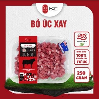 [Hàng mát/Chill] Bò Úc xay 250g