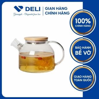 BÌNH TRÀ TT DELI NẮP GỖ 1L