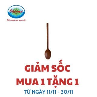 MUA 1 TẶNG 1 - Muỗng gỗ canh dài Ohi@ma