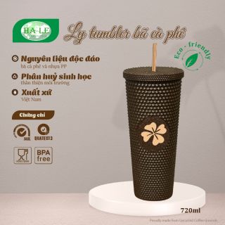 LY TUMBLER BÃ CÀ PHÊ "CỎ 4 LÁ"