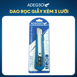 ADEGSO DAO RỌC GIẤY KÈM 3 LƯỠI