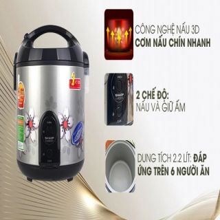 Nồi Cơm Điện Sharp KS-R231STV "SS"