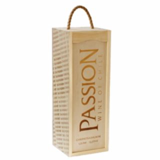 Bộ sản phẩm Passion Cabernet Sauvignon + hộp gỗ, 150cl