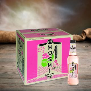 Nước mơ lên men Hoshi Sakura, thùng 12 chai, 275ml