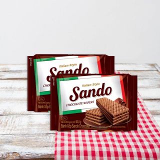 Bánh xốp Sando socola, 53.5g