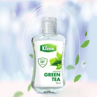 Gel rửa tay Kleen hương trà xanh, 90ml