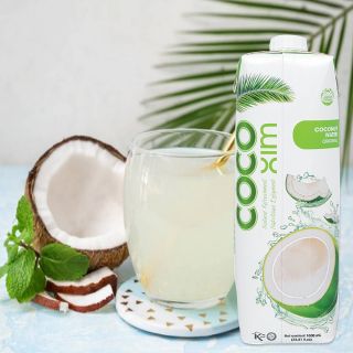 Nước dừa Cocoxim xanh, hộp 1 lít