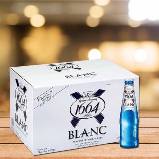 Bia 1664 Blanc, thùng 24 chai, 330ml