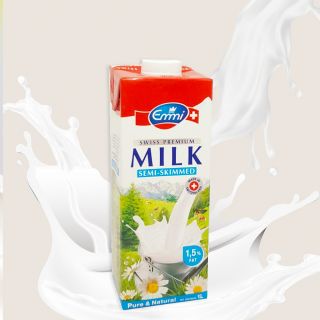 Sữa tiệt trùng Swiss Premi Milk ít béo, 1 lít