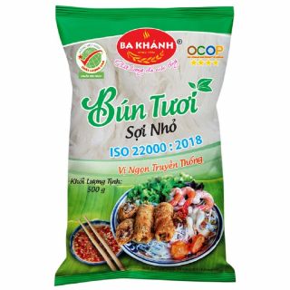 Bún tươi sợi nhỏ, 500g