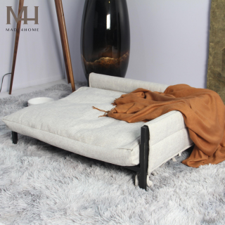 Teddy Rectangle Metal Sofa Pet - Cream