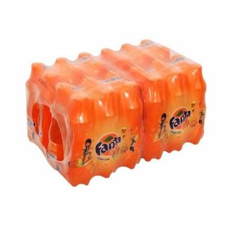 Nước ngọt Fanta cam, lốc 24 chai, 390ml