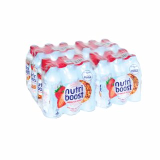 Sữa trái cây Nutri Boost hương dâu, lốc 24 chai, 297ml