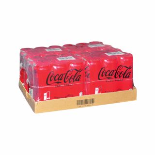 Nước ngọt Coca Cola Zero Sleek 320ml, thùng 24 Lon