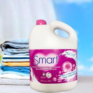 Nước giặt Smart nước hoa hồng, 3 lít