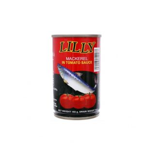Cá nục sốt cà Lily, lốc 3 hộp, 155g