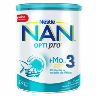 Sản phẩm dinh dưỡng Nestle Nan Optipro 3, 1.7kg