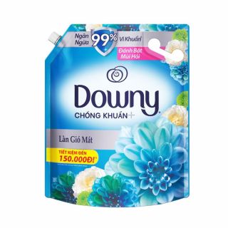 Nước xả Downy làn gió mát, 3 lít