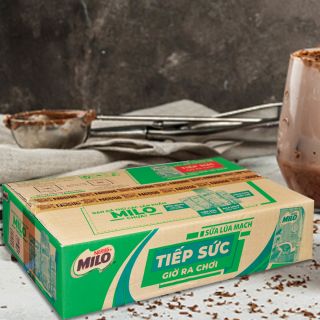 Thức uống lúa mạch Nestle Milo Active Go, thùng 48 hộp, 115ml