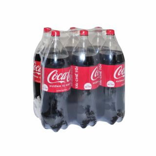 Nước giải khát Cocacola giảm đường, lốc 6 chai, 2.25 lít