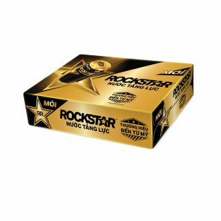 Nước tăng lực Rockstar, thùng 24 lon, 250ml